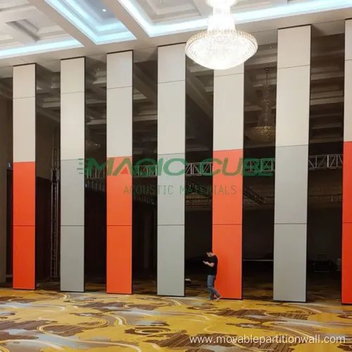 Hotel acoustic smovable acoustic partition walls